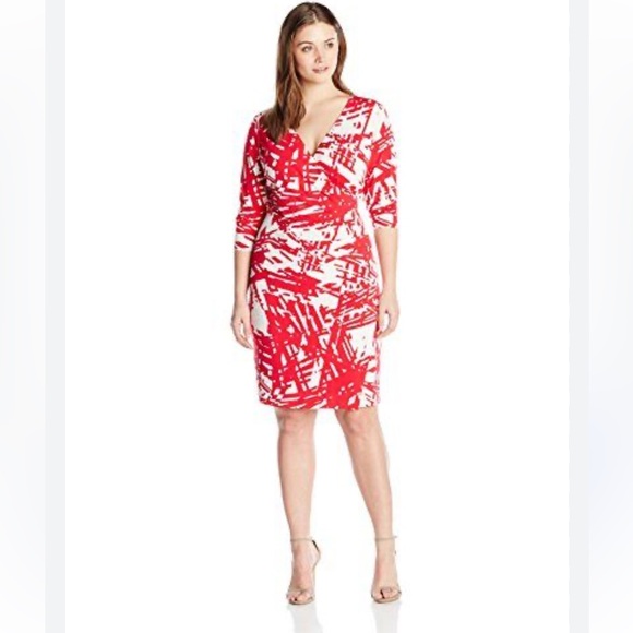 Designer Calvin Klein Wrap Dress New Without Tags - Picture 1 of 7